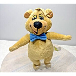 Vintage Yogi Bear Plush Stuffed Animal – Hanna-Barbera – Bow Tie